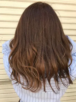 セミロング カラー 🫟Blanco🫟 Color&Careのヘアスタイル