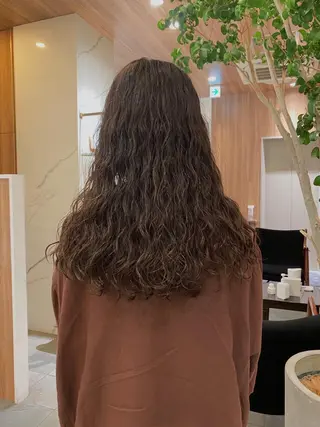 ロング パーマ 🍃服部 雅哉🍃銀座◎のヘアスタイル