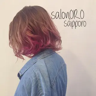ミディアム 池田 真由美のヘアスタイル