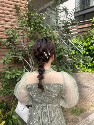 ヘアアレンジ kaho/ 透明感カラー🫧のヘアスタイル