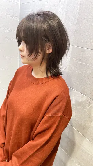 ショート ウルフカット/ ハッシュカット/山路のヘアスタイル
