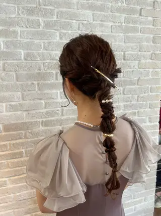 ロング ヘアアレンジ Topstylist YUKIのヘアスタイル