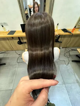 カラー 縮毛矯正/髪質改善 インナーカラーせいぎのヘアスタイル