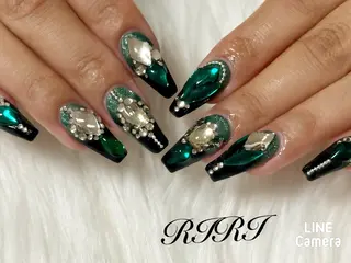ネイル riri オーナーのネイルデザイン