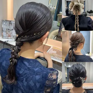 ヘアアレンジ 🐥ボブ/レイヤー 髪質改善/halcaのヘアスタイル