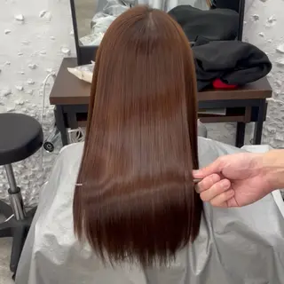 ミディアム 🍑暖色／レイヤー／ 真希🎀のヘアスタイル