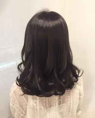 ミディアム cecilhair 福岡天神店のヘアスタイル
