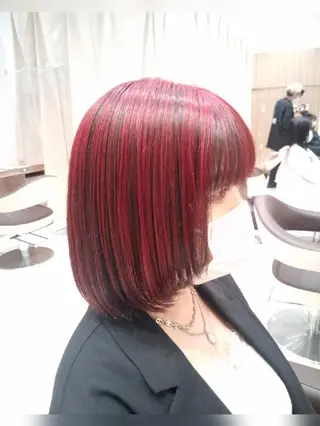 ショート カラー あらげ 🌈推しカラー🌈ᵕのヘアスタイル