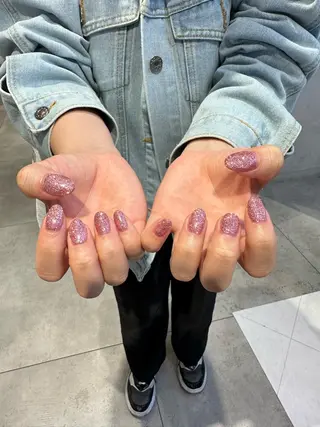 ミディアム カラー ネイル ハイトーン特化 pepe🎀のヘアスタイル