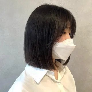 ミディアム 韓国hair ·͜· watanabeのヘアスタイル