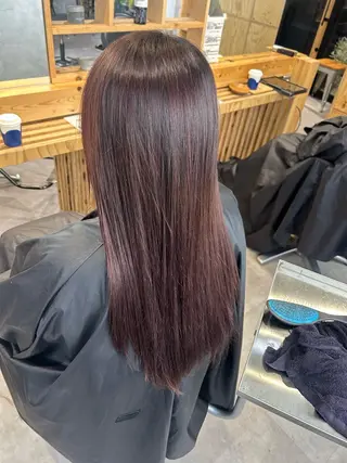 ロング カラー Sia中野新橋　店長 田中　優莉乃のヘアスタイル