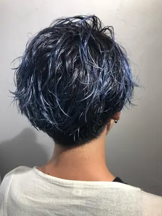 カラー メンズ ⭕️メンズパーマ⭕️ 山口 裕太郎のヘアスタイル