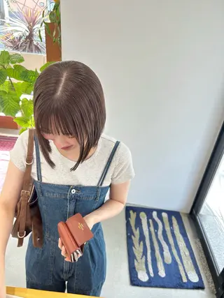 ショート カラー 藤原 あかりのヘアスタイル