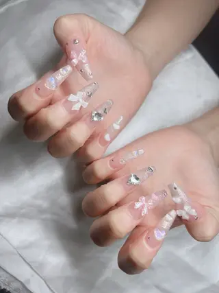 ネイル Lee Nails チップ長さだし専門店のネイルデザイン
