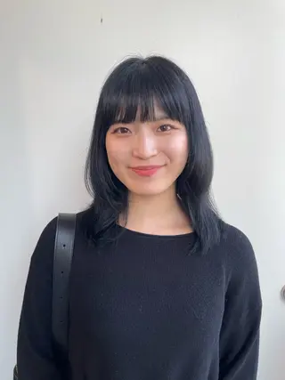 セミロング カラー 🎀レイヤー/パーマ カラー/ai🎀のヘアスタイル