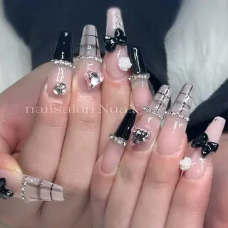 ネイル NuaN ミニモ停止中のネイルデザイン