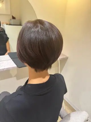 ショート 中田 渚のヘアスタイル
