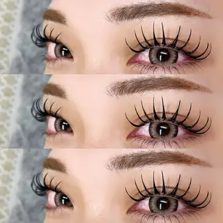 マツエク・マツパ BAMBI 🖤KAWAIのマツエク・マツパデザイン