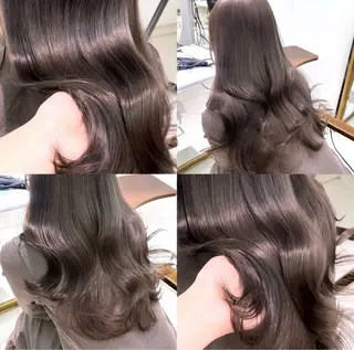 ロング カラー 透明感カラー 古山 結季🌙🖤のヘアスタイル