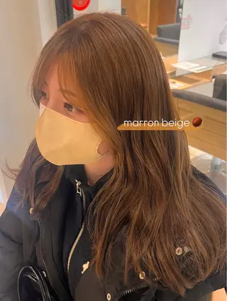 カラー 田中 もも🍑のヘアスタイル