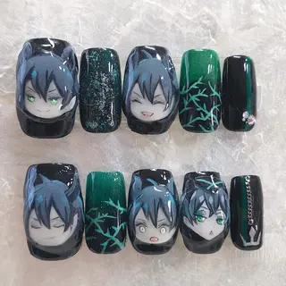 ネイル 東 千夏のネイルデザイン