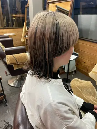 ミディアム カラー 小島 直哉のヘアスタイル