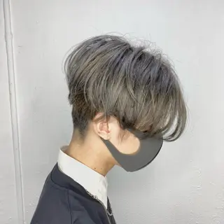カラー メンズ ブリーチ特化/レイヤ ーカット🥀マサルのヘアスタイル