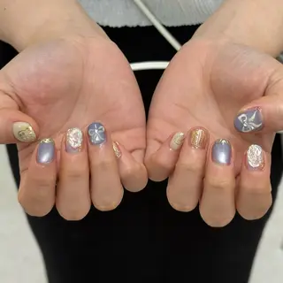 ネイル filonnail yui_ニュアンスのネイルデザイン