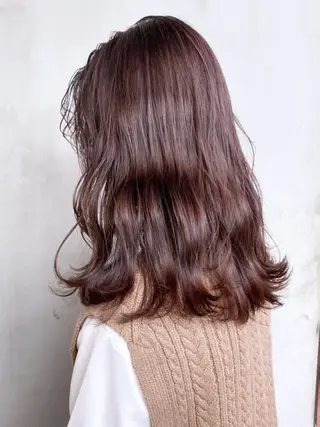 セミロング ITbyALBUM 松戸のヘアスタイル