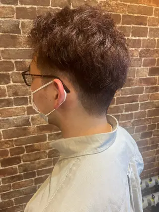 ショート カラー パーマ ヘアアレンジ メンズ キッズ ネイル マツエク・マツパ アイブロウ 久木原 ゆりのヘアスタイル