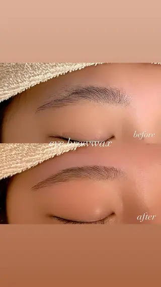 メンズ アイブロウ Pinq she Ayana👀🤍のヘアスタイル