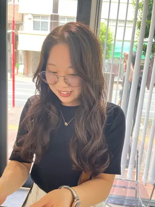 ロング パーマ ¥0モデル募集中 カット/パーマのヘアスタイル