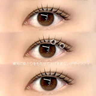 マツエク・マツパ HARUNA eyelistのマツエク・マツパデザイン