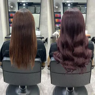 ロング カラー ヘアアレンジ ar+ ❤︎ maiのヘアスタイル
