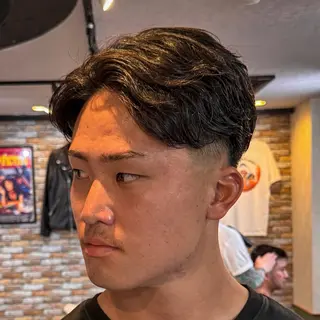 ショート パーマ メンズ 立川メンズカット/ メンズパーマ💈三上のヘアスタイル