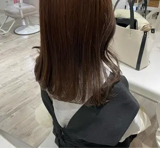 カラー ヘアアレンジ/ 暖色🩵hazukiのヘアスタイル