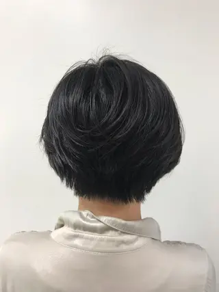 ショート 大石 さやかのヘアスタイル