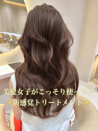 カラー ❤️ブリーチなし💚 ダブルカラー平野実花のヘアスタイル
