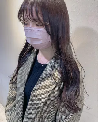 ロング カラー ヘアアレンジ yuka .のヘアスタイル