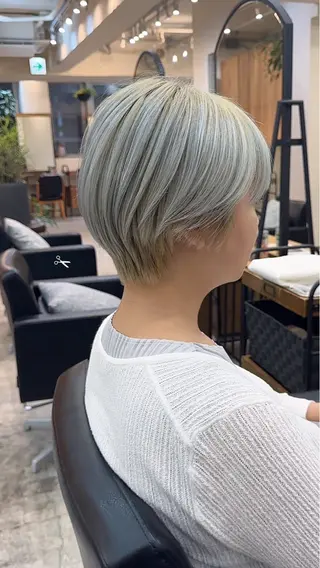 ショート ダメージレス美容師 🌱水島侑理のヘアスタイル