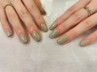 ネイル はばすみれ🎀ﾈｲﾙ 光ﾌｪｲｼｬﾙ ﾍｱのネイルデザイン