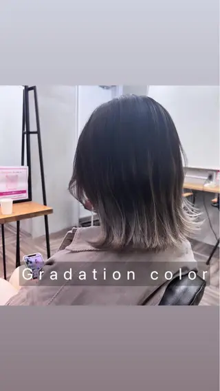 ミディアム カラー 🌕PePe 菅 タイシ🌕のヘアスタイル