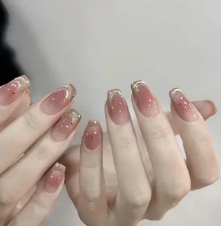 ネイル By moonネイル 🌷ワンホン/韓国風のネイルデザイン