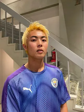 カラー パーマ/透明感カラー 小松のヘアスタイル