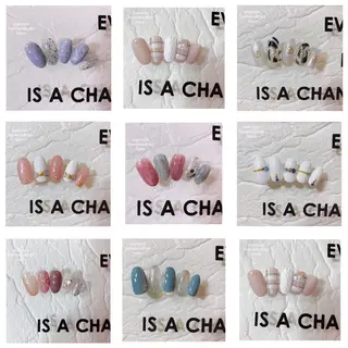 ミディアム ネイル 👑enen style👑のネイルデザイン