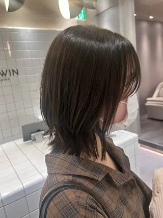 ショート SALOWIN 新宿三丁目me+所属・レイヤー/ボブ/ パーマ/HARUKAのヘアスタイル