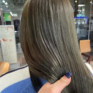 カラー 似合わせ/透明感カラ ー/QUATRO谷口のヘアスタイル