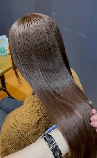 ロング カラー ハイトーン、カラー 特化⟡.·すわ☁️のヘアスタイル