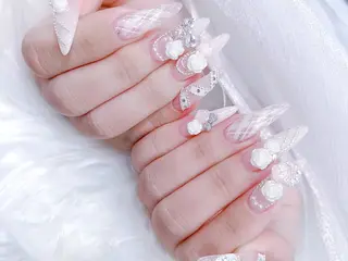 ネイル MoMoA Nail ネイル長さ出し専門店のネイルデザイン