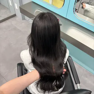 ロング Mio/韓国風 透明感カラー/西梅田のヘアスタイル